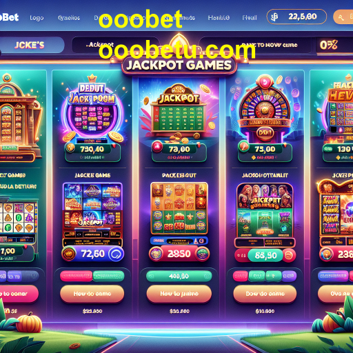 Jackpot: A Emoção dos Jogos de Apostas no Ooobet